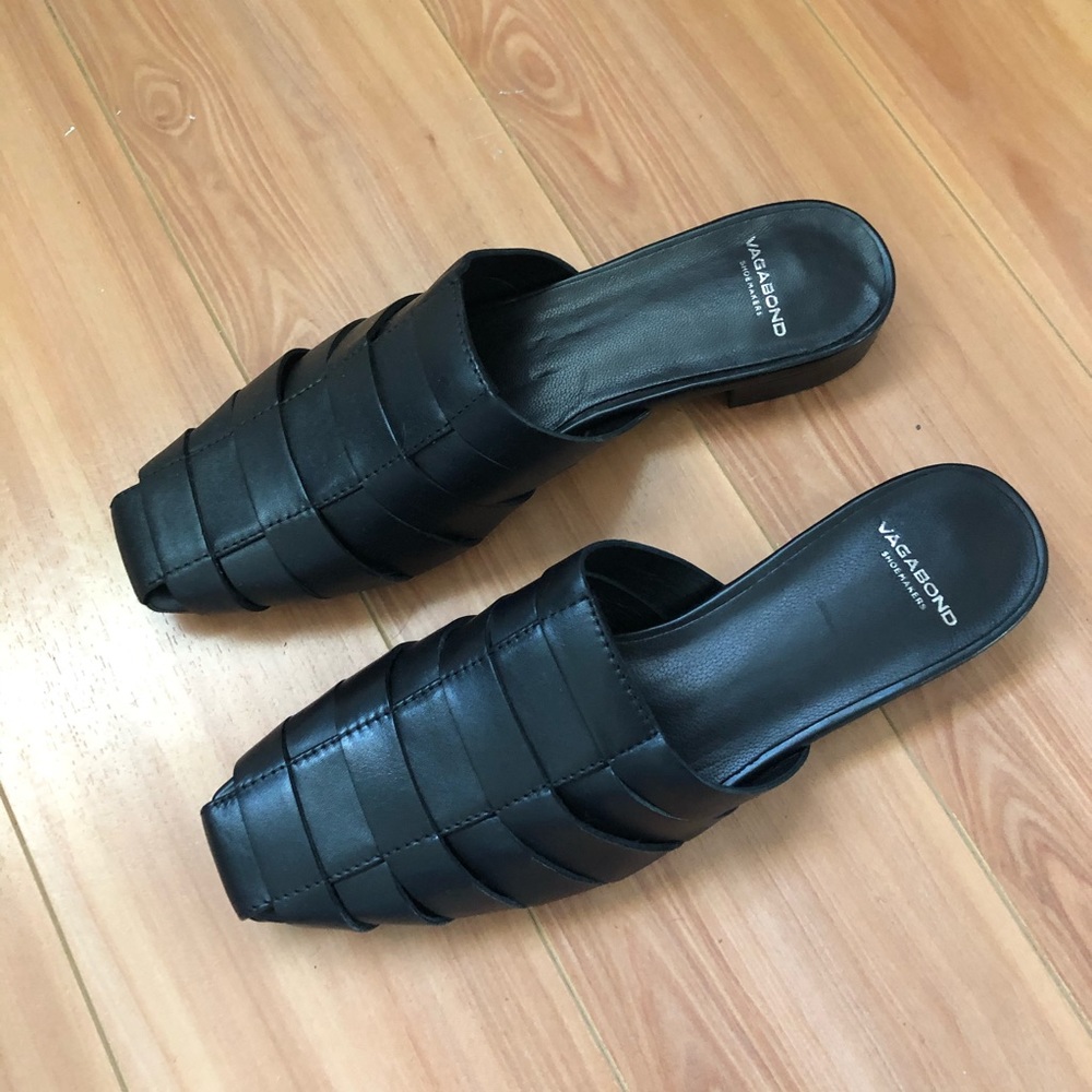 Vagabond Nikki woven mules